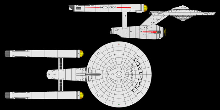U.S.S.エンタープライズ U.S.S.ENTERPRISE NCC-1701