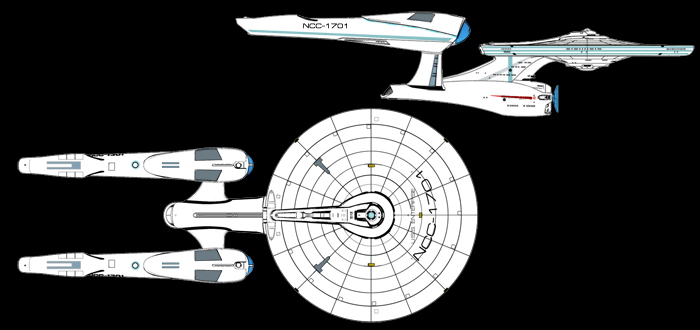 S.F.A.P.S. U.S.S.エンタープライズ NCC-1701（新時間軸版）